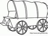 Pioneer Wagon Drawing Clipartmag Clipart sketch template