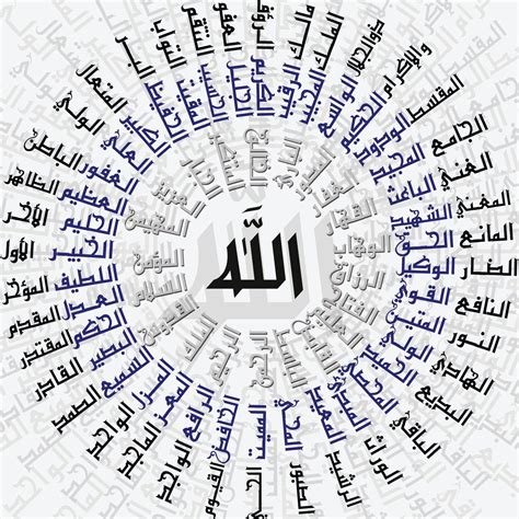 calligraphy  names  allah  meaning beautiful view