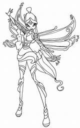 Winx Musa Pages Bloomix Ausmalbilder Colorier Harmonix Elfkena Coloriage Coloringtop Colorare Luxe Flame Keeper Domino Guardian Winxclub sketch template