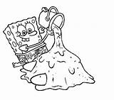 Spongebob Characters 101coloring sketch template