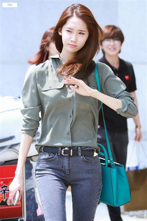Airport Fashion Snsd Yoona Official Korean Fashion