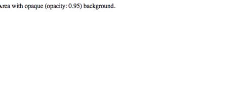 css opaque white background  rgba displays grey  white