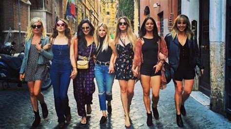 Troian Bellisario Celebrates Her Bachelorette Party In Europe With