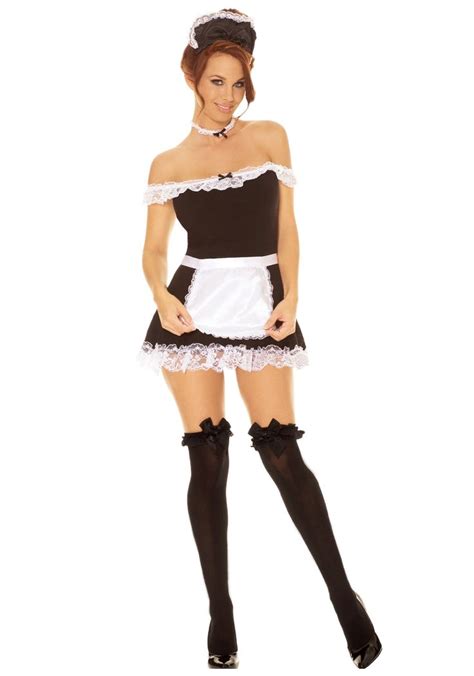 sexy french maid costume sexy halloween costume for women sexy maid