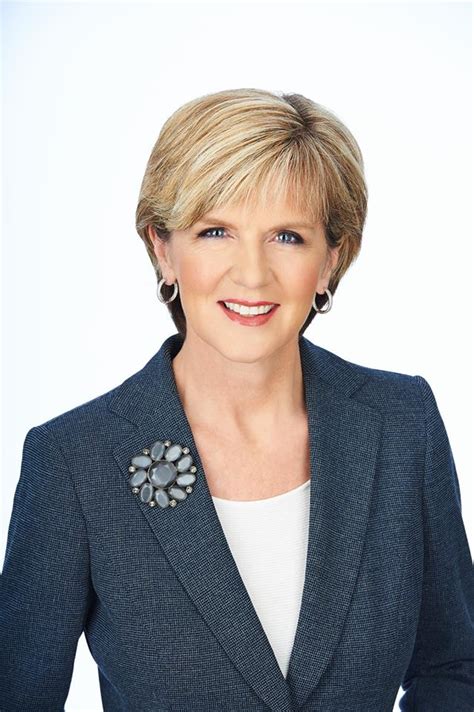 the honorable julie bishop foreign minister of australia