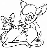 Bambi Coloring Pages Butter Wecoloringpage sketch template