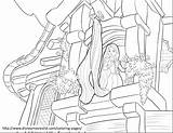 Rapunzel Tower Coloring Pages Tangled Color Gothel Mother Disney Drawing Getcolorings Print Printable Getdrawings sketch template