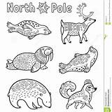 Coloring Arctic Animals Swing Set Pages Getcolorings Ringe sketch template