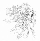 Coloring Pages Fairy Deviantart Chibi Sureya Coloriage Manga Girls Kawaii Cute Yampuff Printable Book Lineart Stamps Fairies Colouring Fantasy Anime sketch template