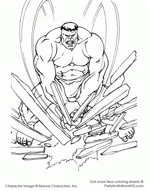 hulk coloring book  coloring books pages