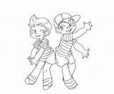Coloring Earthbound Lucas Pages Template sketch template