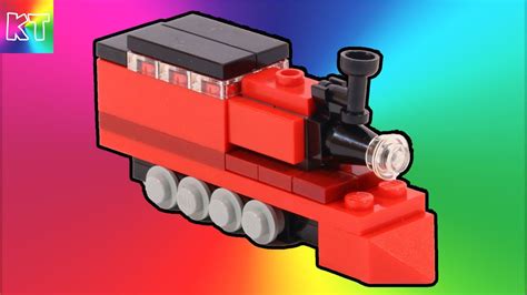 lego mini steam train speed build review cars  kids steam trains