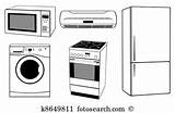 Appliances Electrical Clipart Clipground sketch template