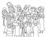 Drama Total Coloring Pages Getcolorings Getdrawings sketch template