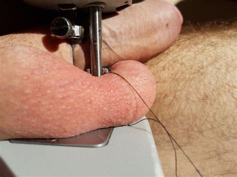 balls in sewing machine fantasy bondage porn