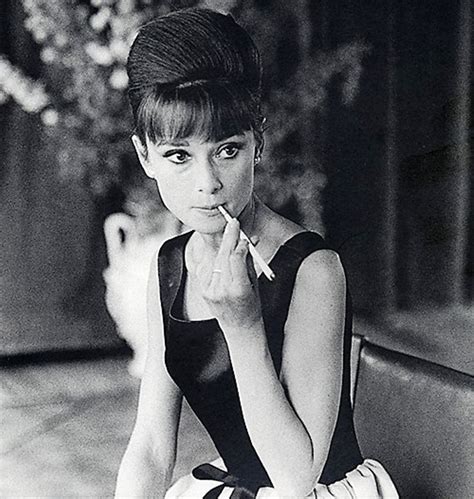 Smoking Is Sexy Audrey Hepburn