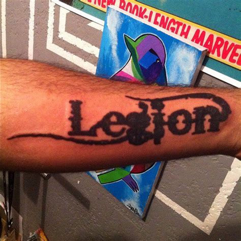 legion tattoo  zeroer  deviantart
