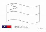 Bendera Malaysia Colouring Negeri Pages Mewarna Di Search Again Bar Case Looking Don Print Use Find Mari sketch template