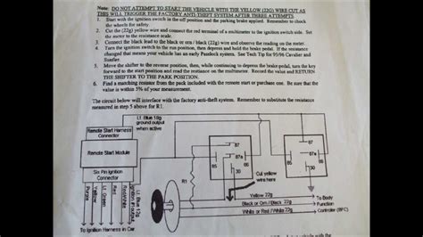 audiovox remote start wiring diagram wiring diagram pictures