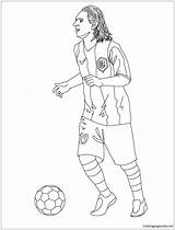 Messi Pages Lionel Coloring Color Online Adults Kids sketch template