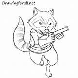 Raccoon Drawingforall Stepan sketch template
