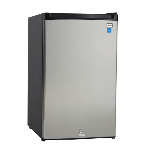 Avanti 20 4 4 Cu Ft Compact Refrigerator Stainless Steel