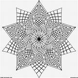 Coloring Geometric Pages Printable Adult Color Filminspector sketch template