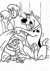 Scooby Doo Coloring Pages Book Halloween sketch template