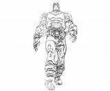 Bane Batman Armor Coloring Pages Arkham City Drawing Fujiwara Yumiko Printable Getdrawings sketch template