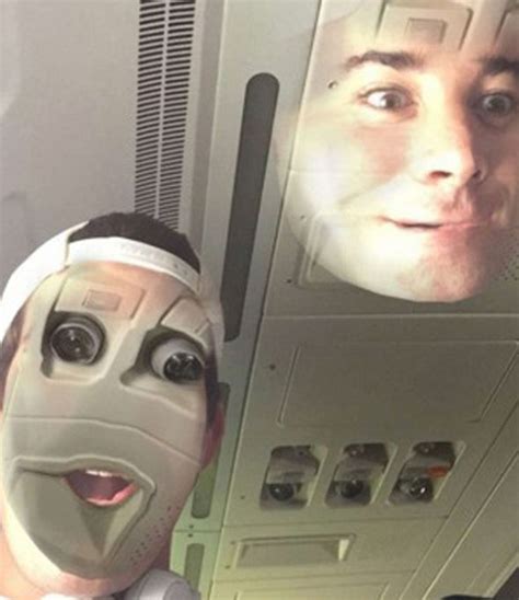 Woman Face Swaps With Aeroplane Light For Creepy Snapchat