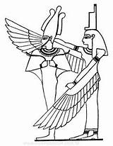 Egito Egypt Ancient Colorir Antigo Bordar Euamobiscuit Osiris Egípcia Egípcios Passo Imprimir Pharaoh Riscos Ankh Illustration Egipcio Tecnicas Seth Gods sketch template
