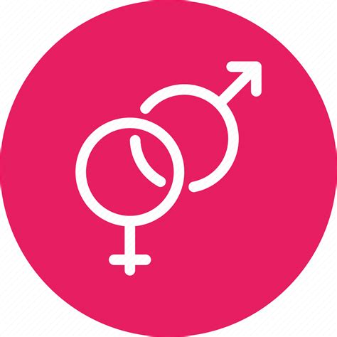 biology education female gender male reproduction sex icon