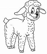 Coloring Pages Sheep Printable Animal Eid Adha Al Kids Color Children Just Corner Fluffy Rabbit Jumping sketch template