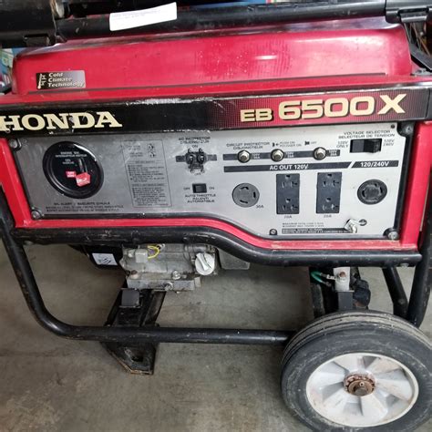 honda eb  generator tested  working big valley auction