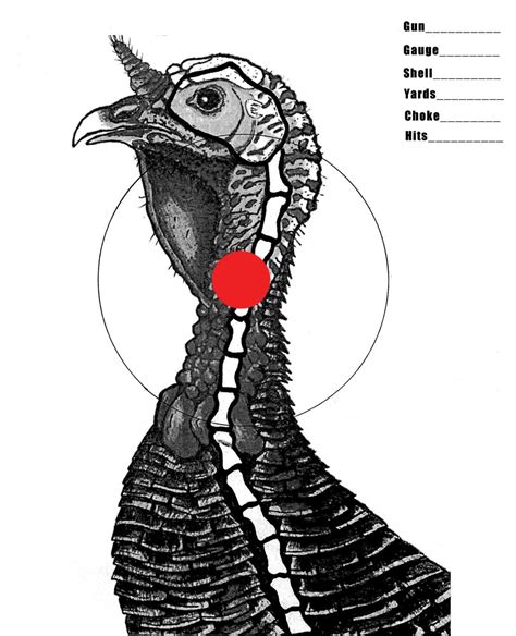 printable turkey head target printable word searches