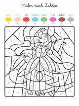 Zahlen Prinzessin Colorear Ausmalen Ausmalbild Princesa Farben Ingles Nummer Malvorlage Inglés Kostenlose Schule Nummern Zeichnen Azul Magico sketch template