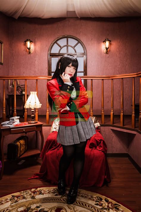 kakegurui jabami yumeko compulsive gambler cosplay costume fortunecosplay