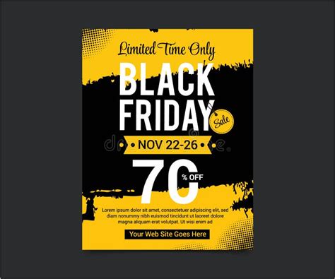 black friday sale poster banner  social media post banner template