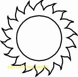 Sun Coloring Sunny Pages Printable Colouring Template Sunshine Weather Circle Color Sheets Shape Templates Days Getcolorings Gif Bgs Round Sunnyday sketch template