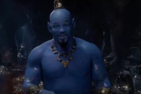 Watch Will Smith Debuts As Blue Genie In Aladdin Trailer