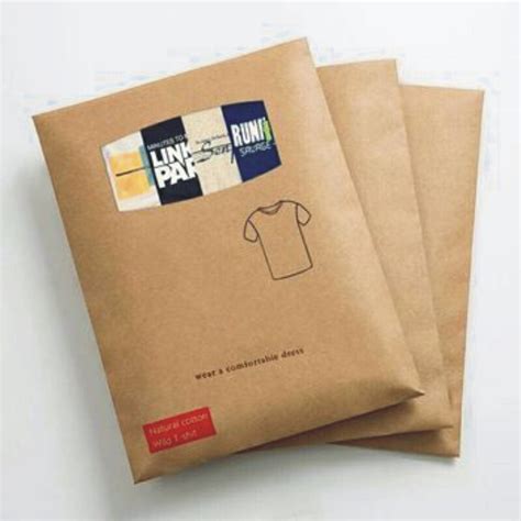 biodegradable eco friendly paper shipping bags craft kraft paper
