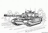 Coloring Tanks Tank Pages sketch template
