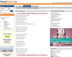 las mejores paginas web blog archive songmeaningsnet buscando la letra de las canciones