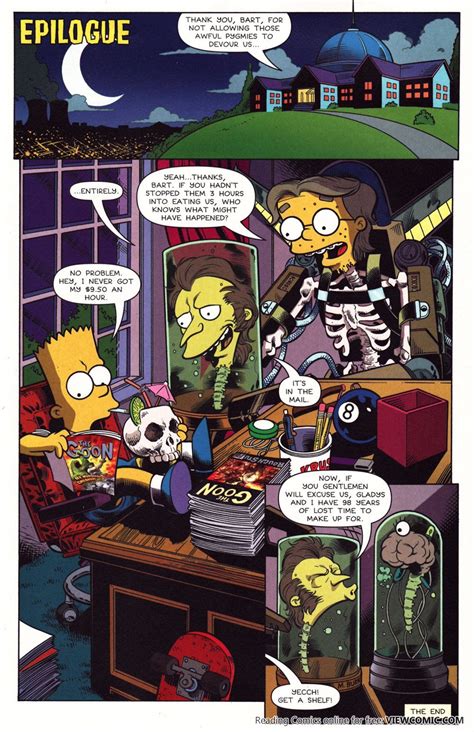 Bart Simpson’s Treehouse Of Horror 013 2007 Viewcomic Reading