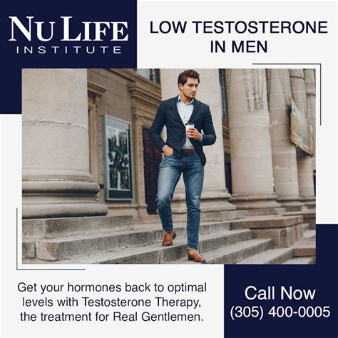 low testosterone in men causes consequences and treatment nulife