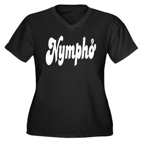 Nympho Women S Plus Size V Neck T Shirt Nympho Women S Plus Size V Neck