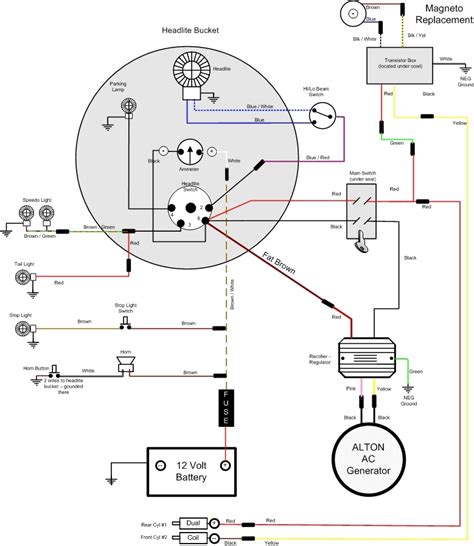 marine generator wiring diagram wiring digital  schematic