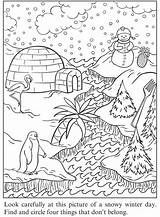 Coloring Pages Publications Dover Welcome Doverpublications Activity Winter Fun Book Christmas sketch template