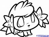 Shaymin Pokemon Coloring Pages Getcolorings Color sketch template