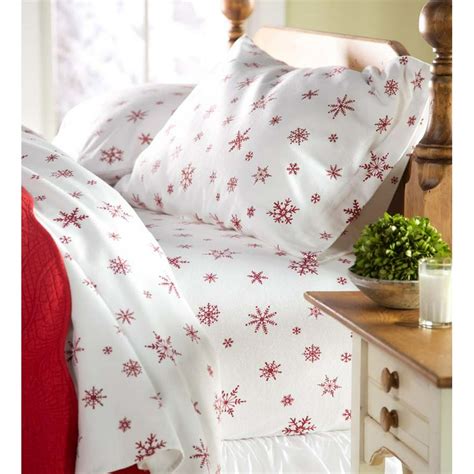 crystal snowflake cotton flannel sheet set full size walmartcom